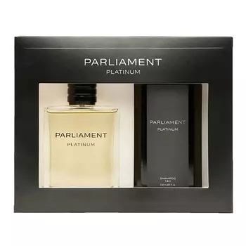 GENTY PARLIAMENT Парфюмерно-косметический набор с шампунем 3 в 1 Platinum