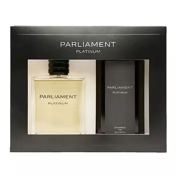 PARLIAMENT Парфюмерно-косметический набор с шампунем 3в1 Platinum