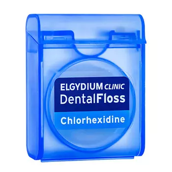 PARODIUM Зубная нить Elgydium Clinic Dental Floss Chlorhexidine