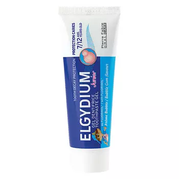 PARODIUM Зубная паста-гель для взрослых и детей Elgydium Tooth Decay Protection Junior Bubble Gum Flavour