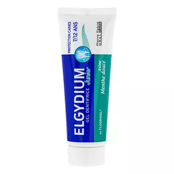 PARODIUM Зубная паста-гель Elgydium Tooth Decay Protection Junior Mild Mint Flavour