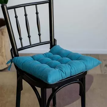 PASIONARIA Подушка на стул "Тина" Бирюзовый