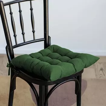 PASIONARIA Подушка на стул "Тина" Изумрудный