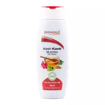 PATANJALI Шампунь для волос Kesh Kanti шелк и блеск 200.0