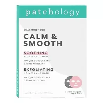 PATCHOLOGY Маски для лица Smart Mud Duo Smooth + Calm