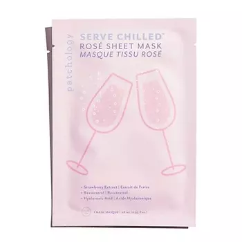 PATCHOLOGY Освежающая и увлажняющая тканевая маска для сияния кожи Serve Chilled Rose Sheet Mask 2.0