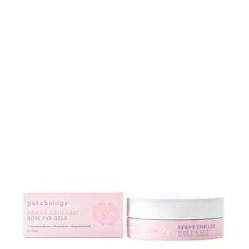 PATCHOLOGY Освежающие патчи с экстрактом розы Serve Chilled Ros Eye Gels