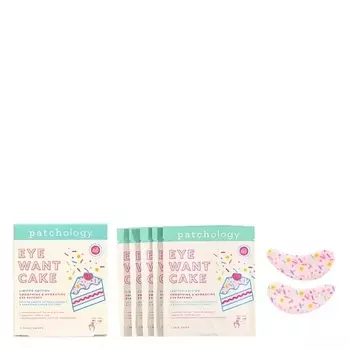 PATCHOLOGY Разглаживающие и увлажняющие патчи для глаз Eye Want Cake