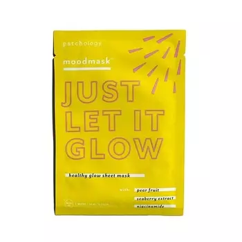 PATCHOLOGY Тканевая маска Moodmask Just Let It Glow для сияния кожи 20.0