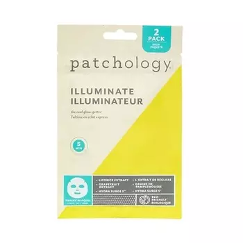 PATCHOLOGY Тканевые маски FlashMasque Illuminate, выравнивающие тон кожи и придающие сияние 40.0