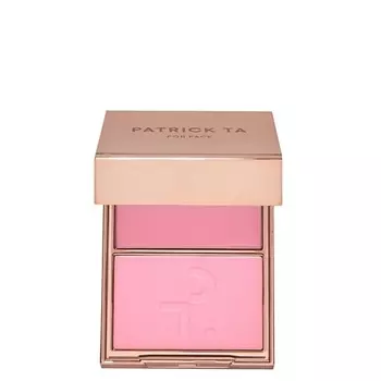 PATRICK TA Двойные румяна Major Headlines Double-Take Cream and Powder Blush Duo