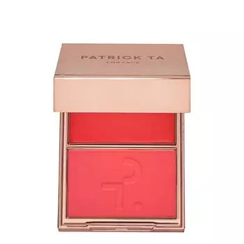 PATRICK TA Двойные румяна Major Headlines Double-Take Cream and Powder Blush Duo