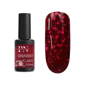 PATRISA NAIL База с шестигранниками FLAKE base