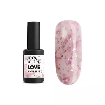 PATRISA NAIL Каучуковая база с поталью POTAL base