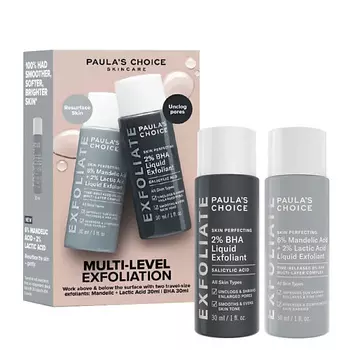 PAULA'S CHOICE Набор для многоуровневого отшелушивания Multi-Level Exfoliation Kit