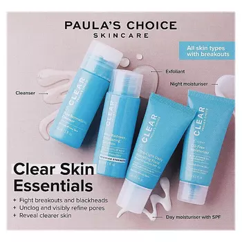 PAULA'S CHOICE Набор средств для лица Clear Skin Essentials