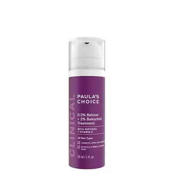 PAULA'S CHOICE Сыворотка для лица Clinical 0.3% Retinol and 2% Bakuchiol Treatment