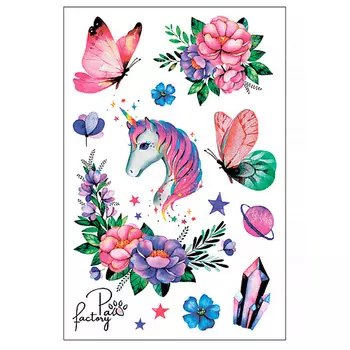 PAW FACTORY Временные переводные татуировки для тела