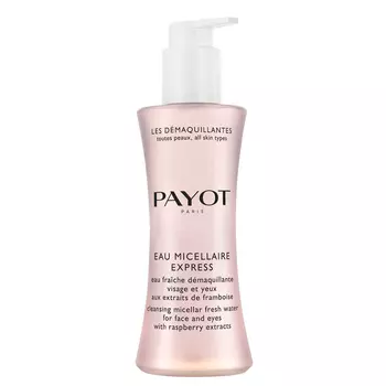 PAYOT Вода мицеллярная очищающая для лица и глаз мгновенного действия с экстрактами малины