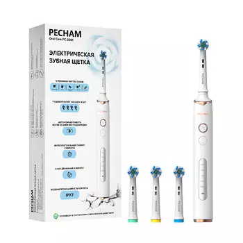 PECHAM Электрическая зубная щетка Oral Care Black