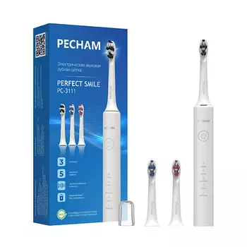 PECHAM Электрическая зубная щетка Perfect Smile White