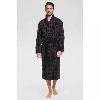 PECHE MONNAIE Мужской махровый халат Black Jack 937