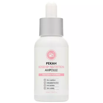 PEKAH Сыворотка для лица питательная с экстрактом шиповника