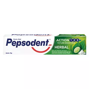PEPSODENT Зубная паста ACTION 123 HERBAL Травы 75