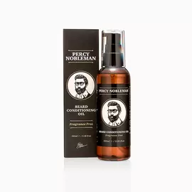PERCY NOBLEMAN Масло для бороды Fragrance Free 100.0
