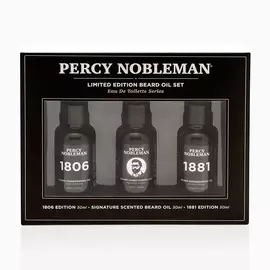 PERCY NOBLEMAN Набор масел для бороды
