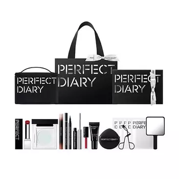 PERFECT DIARY Набор Hot Selling Black Luxury Full Set Full Set Makeup 17 Pc