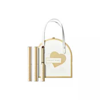PERFECT DIARY Набор Makeup Sets Women's Slim Heel Heart Box Lipstick