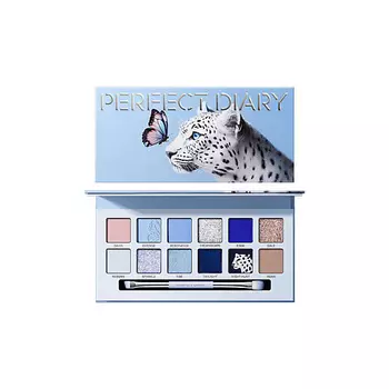 PERFECT DIARY Тени для век Butterfly Snow Leopard Plate