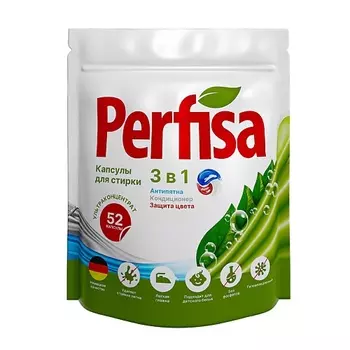 PERFISA Большие капсулы для стирки белья с кондиционером 3 в 1 840.0