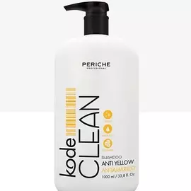 PERICHE PROFESIONAL Шампунь для блондированных волос CLEAN ANTI-YELLOW "KODE" 1000.0