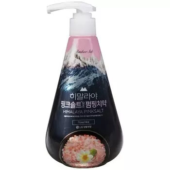 PERIOE Зубная паста с розовой гималайской солью Pumping Himalaya Pink Salt Floral Mint