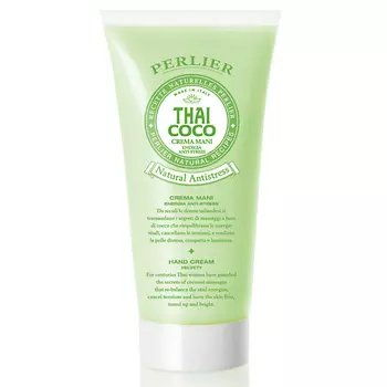 PERLIER Энергетический крем-антистресс для рук Thai Coco