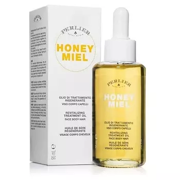 PERLIER Масло для лица, тела и волос восстанавливающее Honey Miel Revitalizing Treatment Oil Face Body Hair
