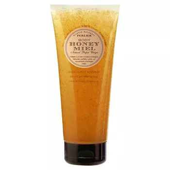 PERLIER Медовый скраб для ванны и душа Honey Miel