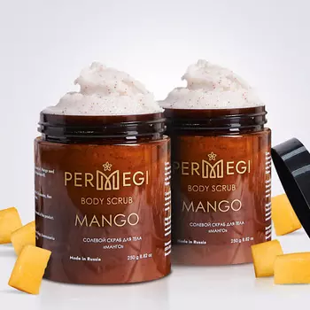 PERMEGI Скраб для тела антицеллюлитный с маслами "Манго" 500.0