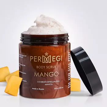 PERMEGI Скраб для тела антицеллюлитный с маслами "Манго" 250.0
