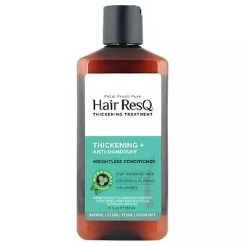 PETAL FRESH Кондиционер против перхоти для тонких волос без эффекта утяжеления Hair ResQ