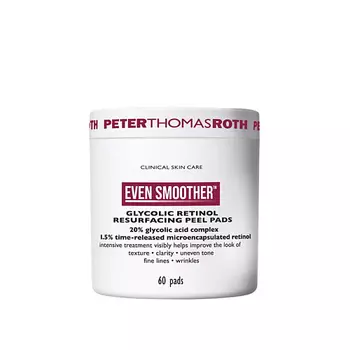 PETER THOMAS ROTH Ошелушивающие диски Even Smoother Glycolic Retinol Peel