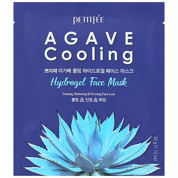 PETITFEE Маска для лица гидрогелевая с охлаждающим эффектом