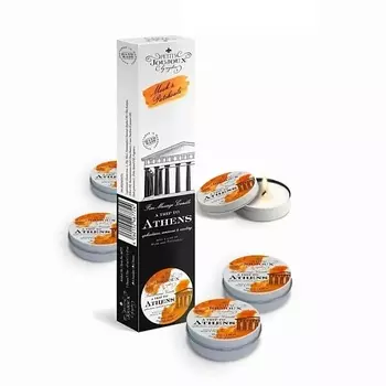 PETITS JOUJOUX Набор из 5 свечей Athens Refill