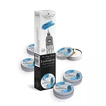 PETITS JOUJOUX Набор из 5 свечей London Refill