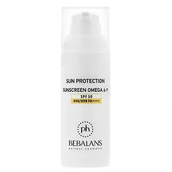 PH BEBALANS PERFECT COSMETIC Крем солнцезащитный для лица омега 6-9 UVA/UVB PA++++ SPF 50 50.0