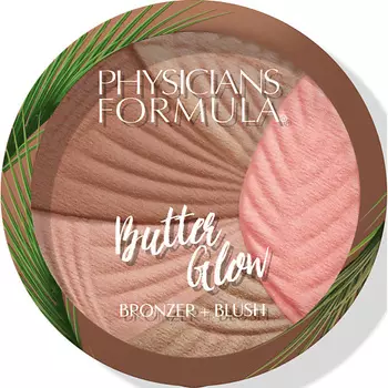 PHYSICIANS FORMULA Бронзер Румяна для лица 2 в 1 Butter Glow Bronzer + Blush