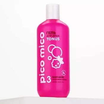 PICO MICO Гель для душа Tonus, интенсивное питание, баббл шейк 400.0