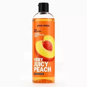 PICO MICO Гель для душа Very juicy peach, аромат персика 400.0